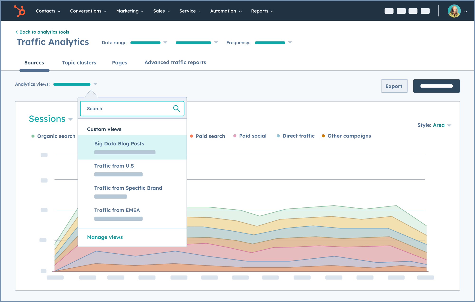 MarketingHub_Traffic-analytics